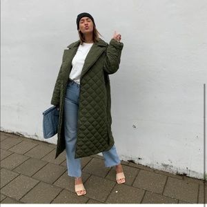 🎧NWOT Na-kd quilted coat